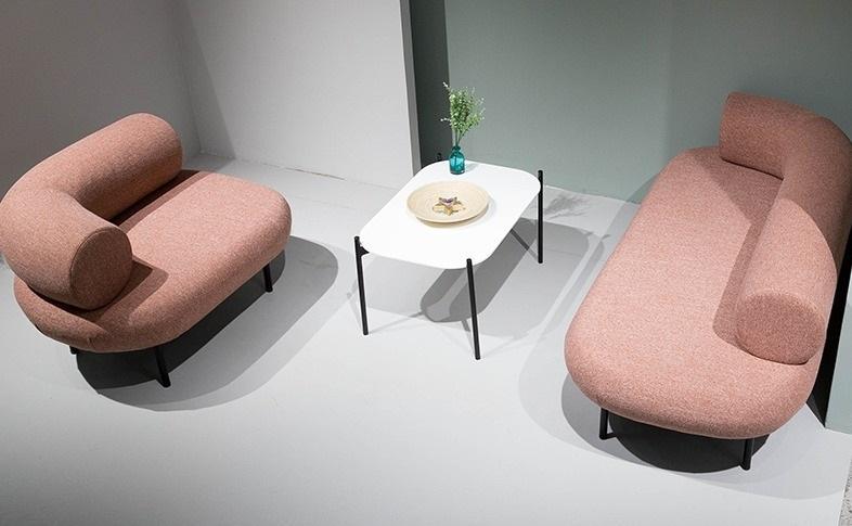 SF600-Velluto Customer Waiting Area Sofa