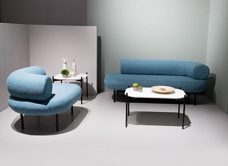 SF600-Velluto Customer Waiting Area Sofa