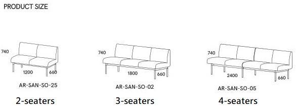ST119 SANTO Seta 簡約辦公室梳化