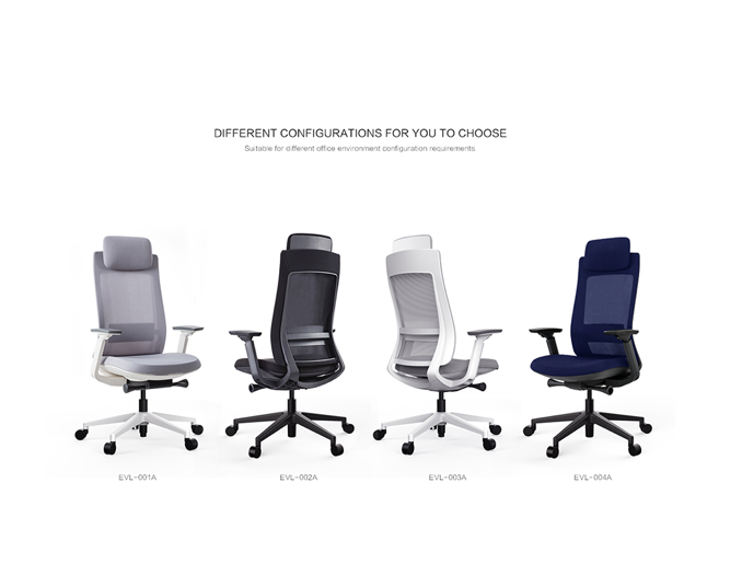 KEVL-Panna Ergonomic High Back Leather Chair