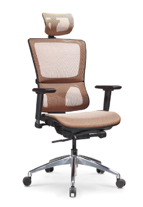 SM-X4BC Full Mesh 人體工學椅(全網椅) 滑動座板 鋁合金腳 - KLT Furniture