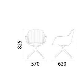 KSYS02-Bari Upholstered Meeting Chair