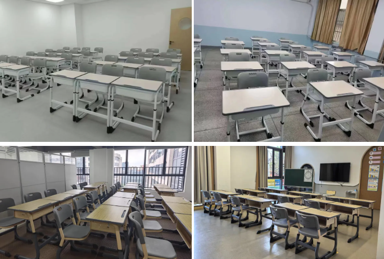 KAD035 Scuola 教室雙人學習桌椅