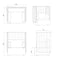 ST046 Laura fabric soundproof high back office sofa