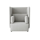 ST046 Laura fabric soundproof high back office sofa