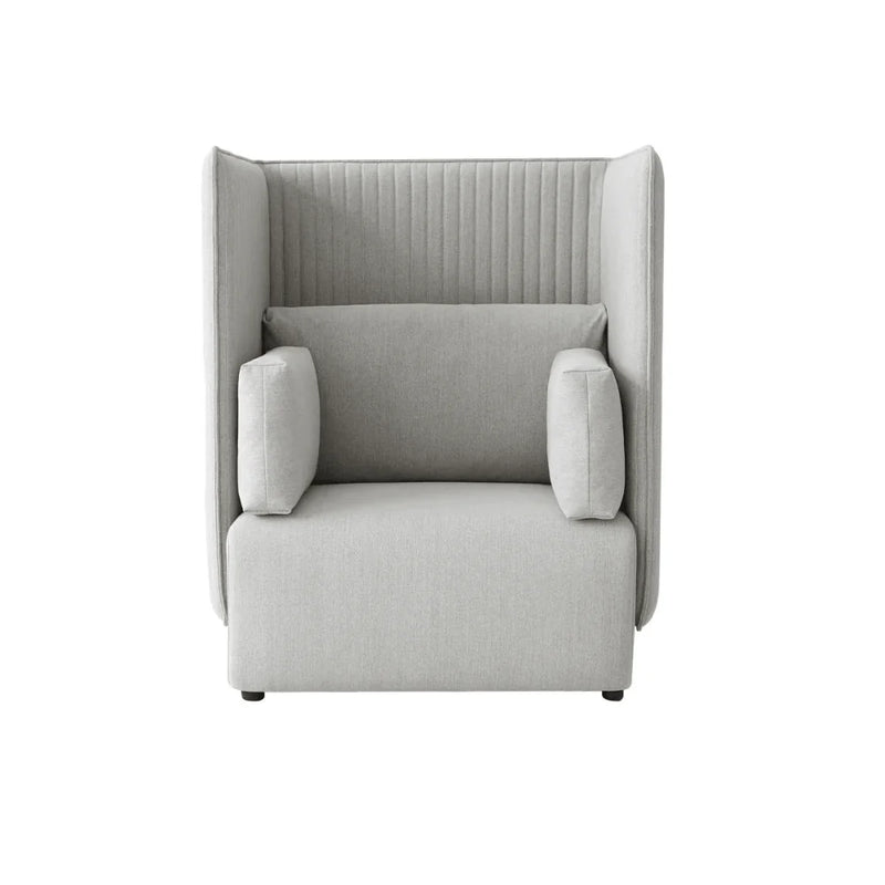 ST046 Laura fabric soundproof high back office sofa