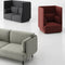 ST046 Laura fabric soundproof high back office sofa