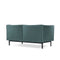 ST049 Ariel Two-seat Fashion Fabric Office Combing