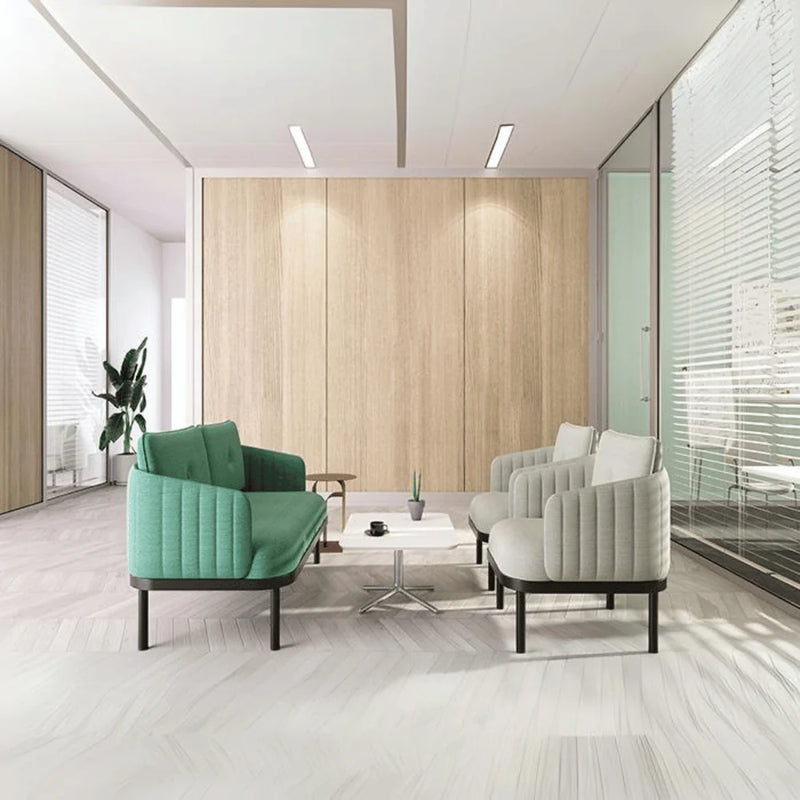ST052 Silvio Two-seat simple office combed