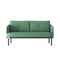 ST052 Silvio Two-seat simple office combed