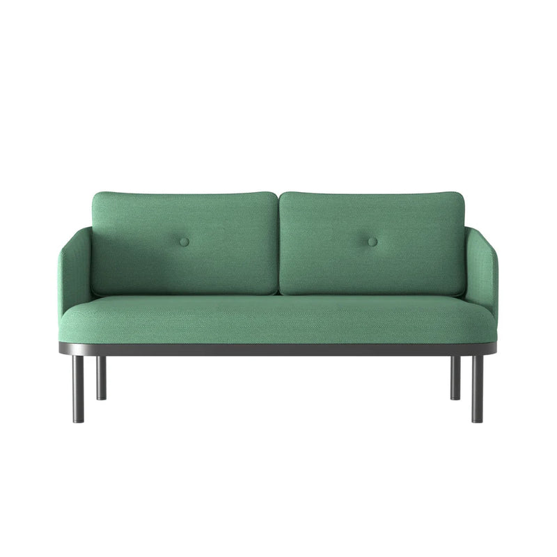 ST052 Silvio Two-seat simple office combed