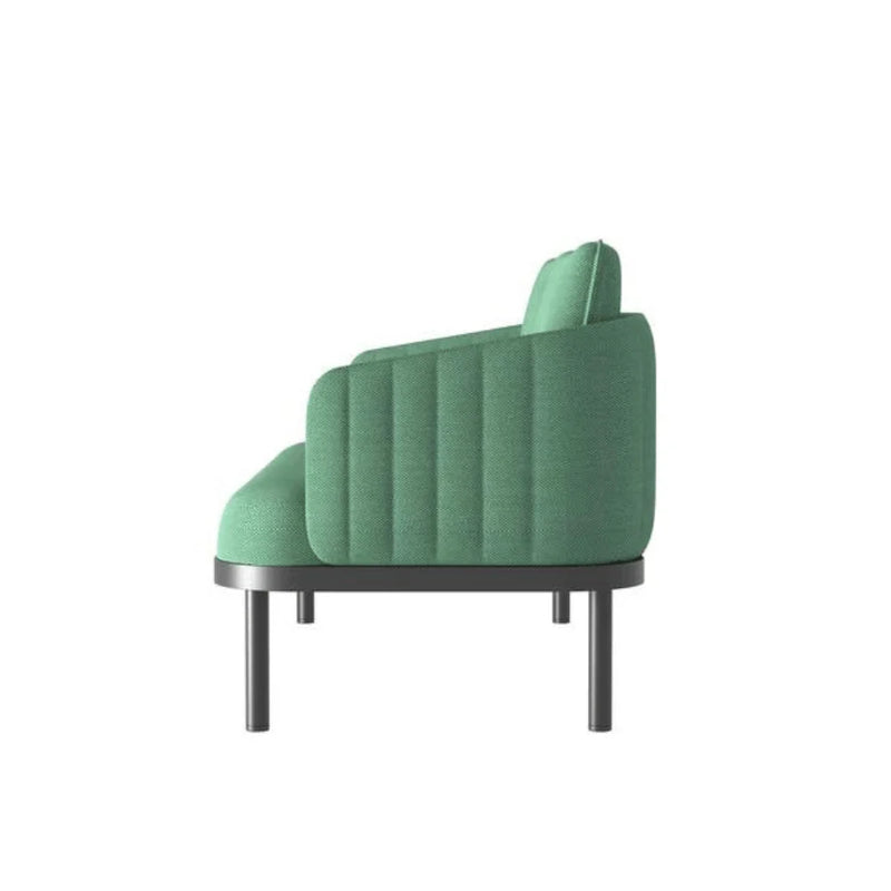 ST052 Silvio Two-seat simple office combed