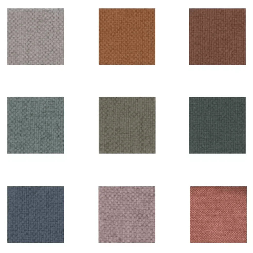 ST055 Serafino three-seat fabric office combing