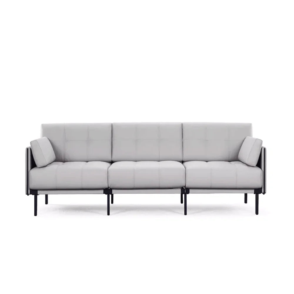 ST060 Enea Three-seat Business Reception Leather Combed