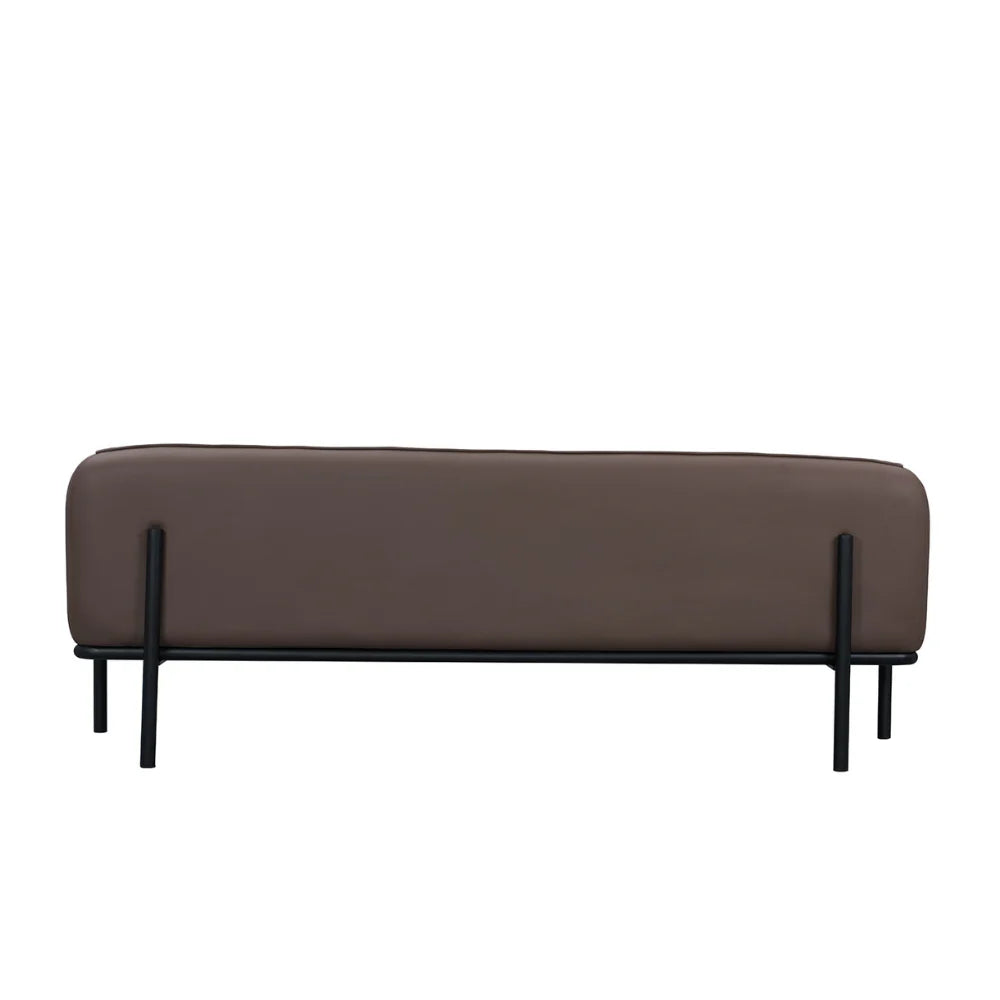 ST061 Remoo Three-seat office building casual leather combing