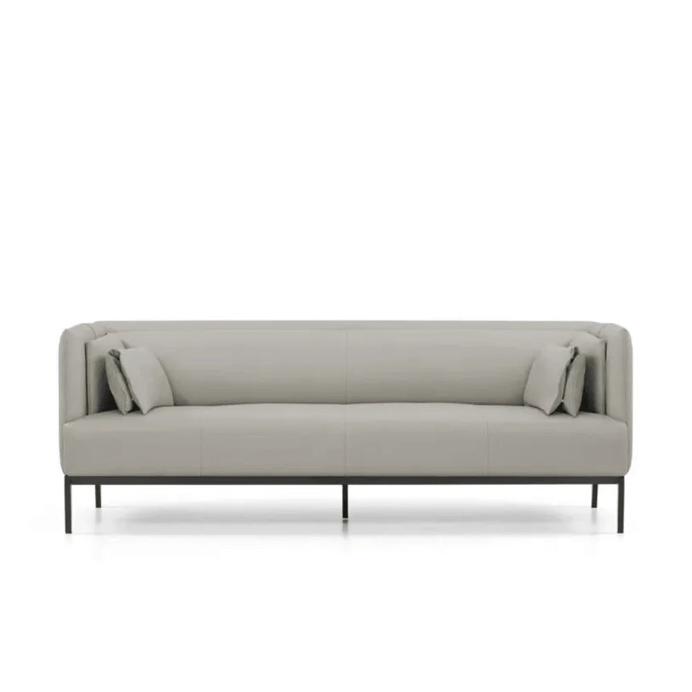 ST063 Azzurra Three-seat Commercial Leather Comb