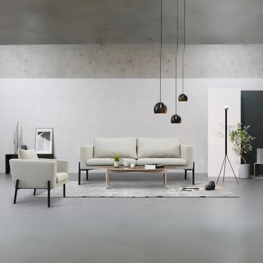 ST069 Ottavia Three-seat casual reception combing