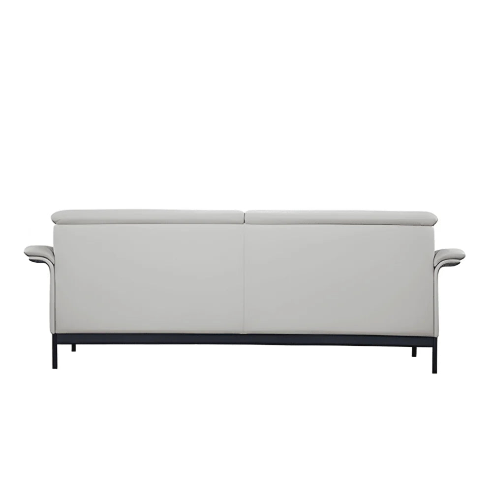 ST071 Flavia Three-seat light luxury leather combing