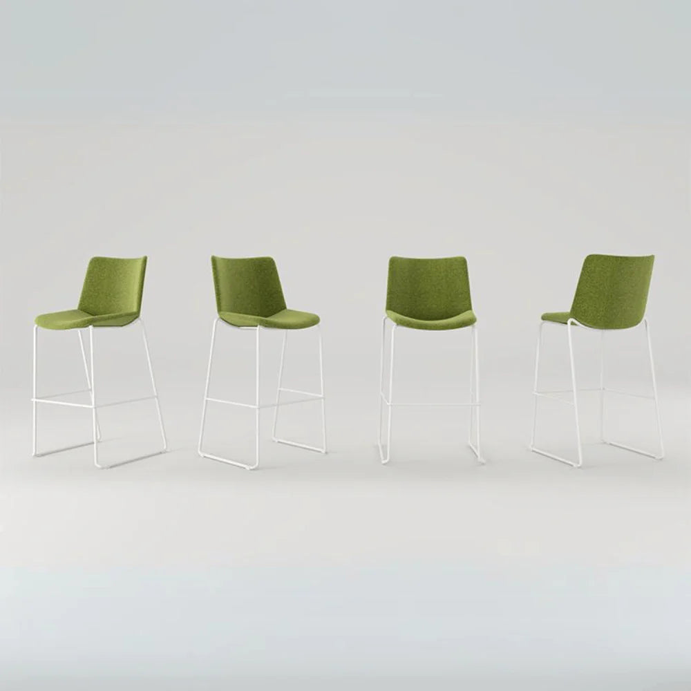 ST088-Ristr fabric high-legged bar chair