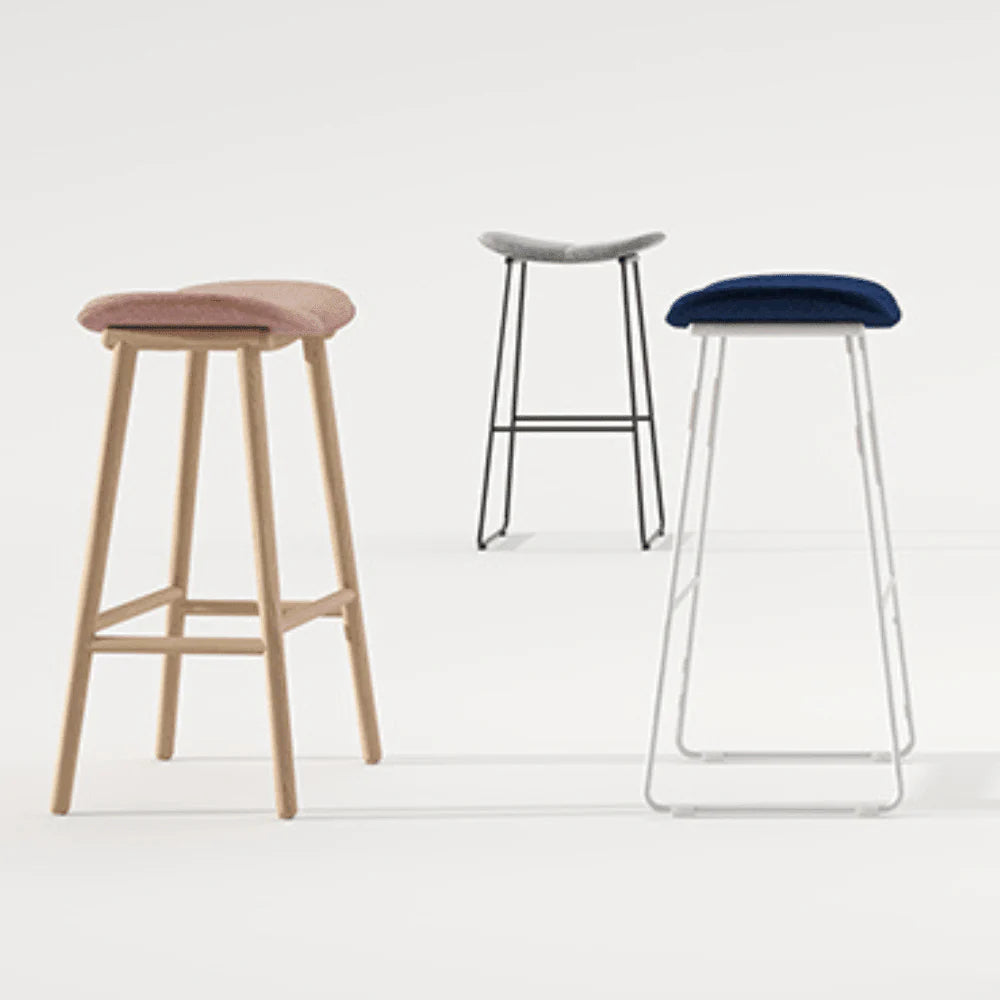 ST089-Baris solid wood high-legged bar chair