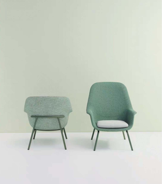 KSY059 Lino 時尚辦公室布藝休閒椅