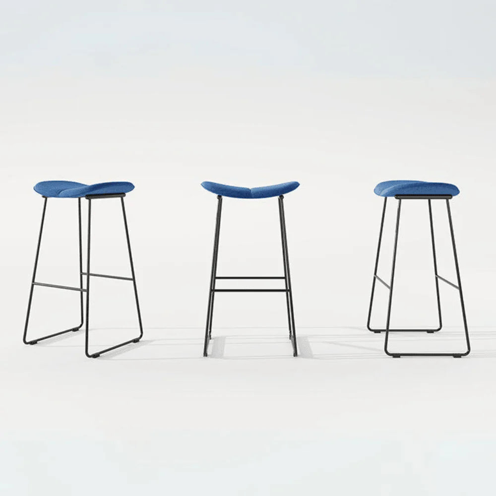 ST090-Espre Metal Sled Foot Bar Chair