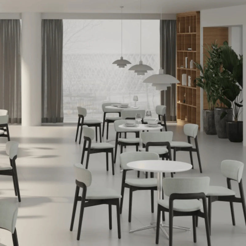 ST091-Risotto Solid Wood Stackable Dining Chair