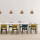 ST091-Risotto Solid Wood Stackable Dining Chair