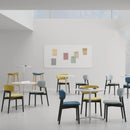 ST091-Risotto Solid Wood Stackable Dining Chair