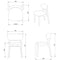 ST091-Risotto Solid Wood Stackable Dining Chair