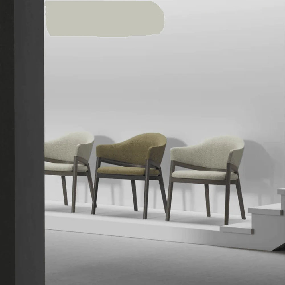 ST092-Lecce breathable fabric/imported imitation leather dining chair