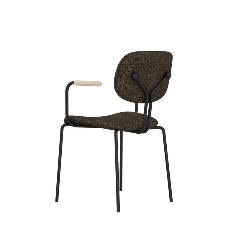 ST093B-Bella fabric armrest dining chair/customer chair