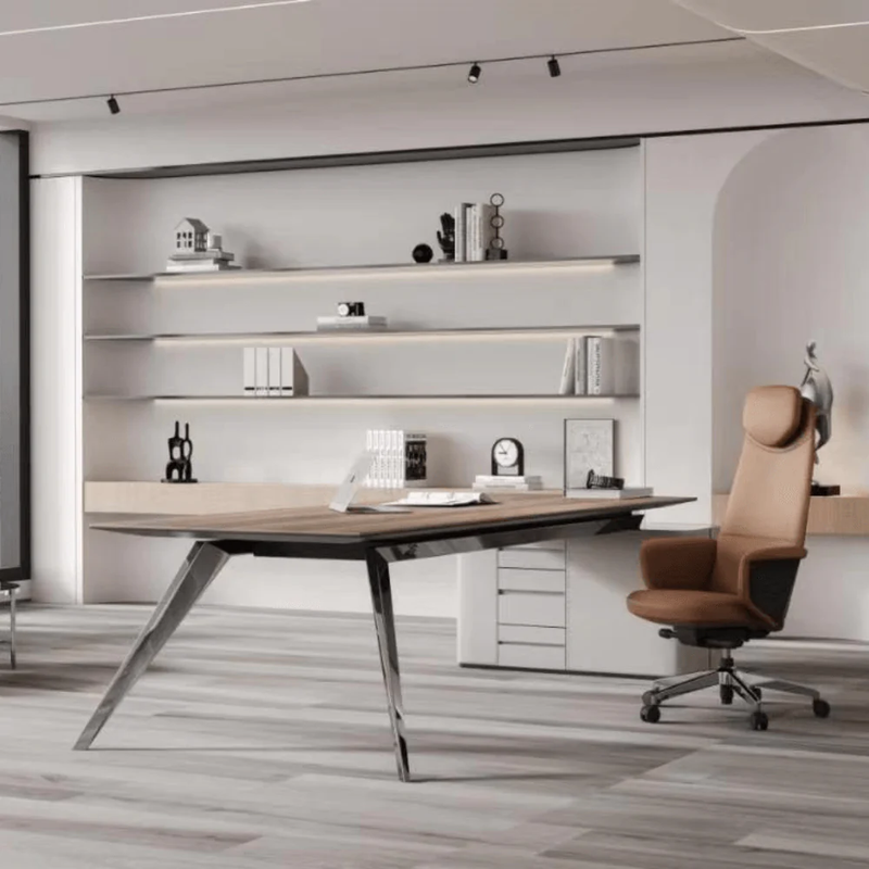KH-538B High Back Leather Boss Chair