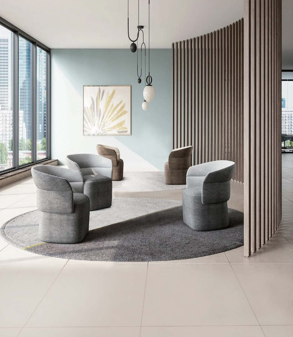 OL111021 高背商務休閒椅｜Business High Back Lounge Chair