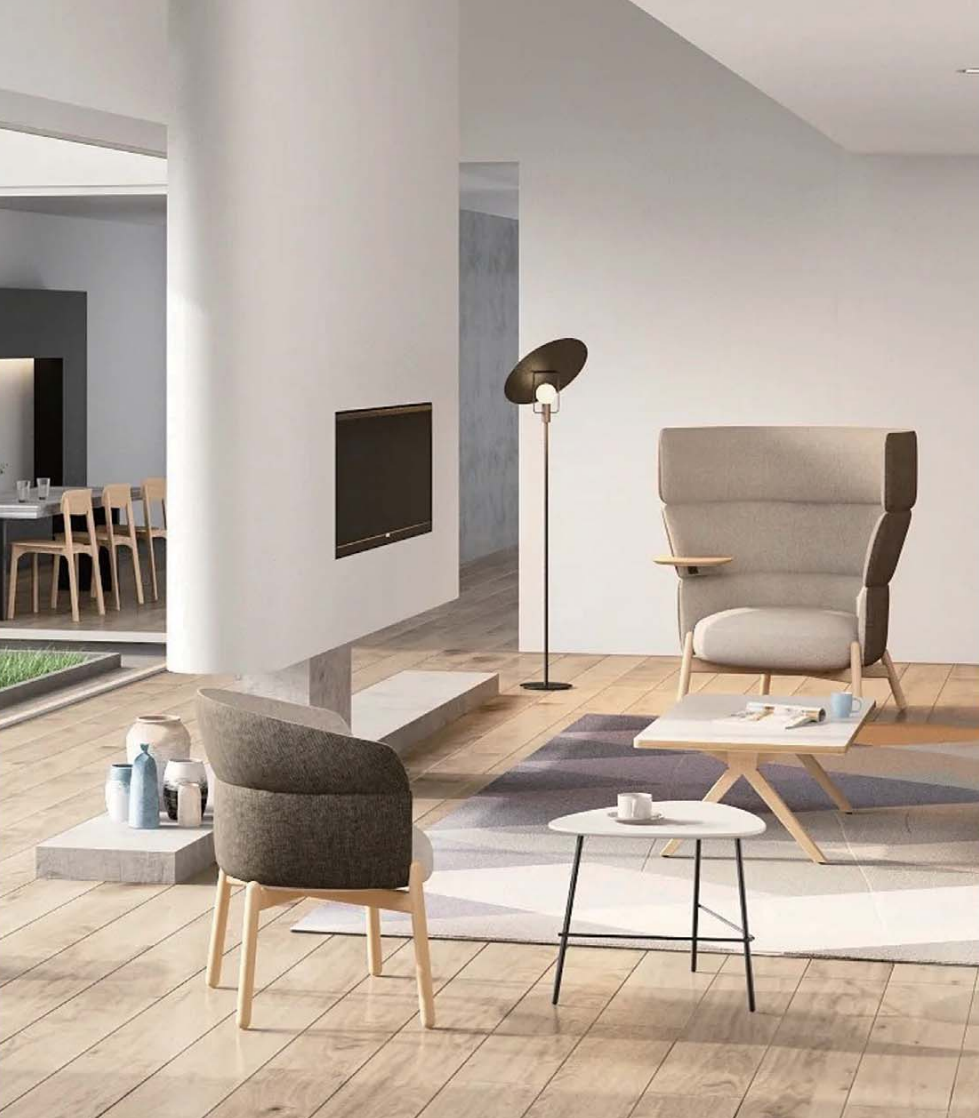 OL111021 高背商務休閒椅｜Business High Back Lounge Chair