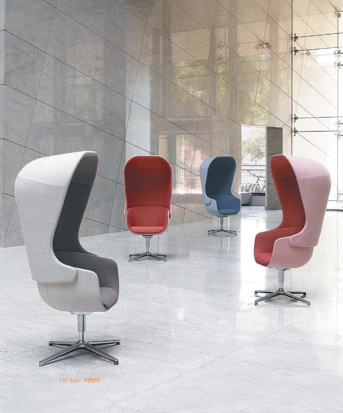 OL111036 高背專注休閒椅｜Focus High Back Lounge Chair