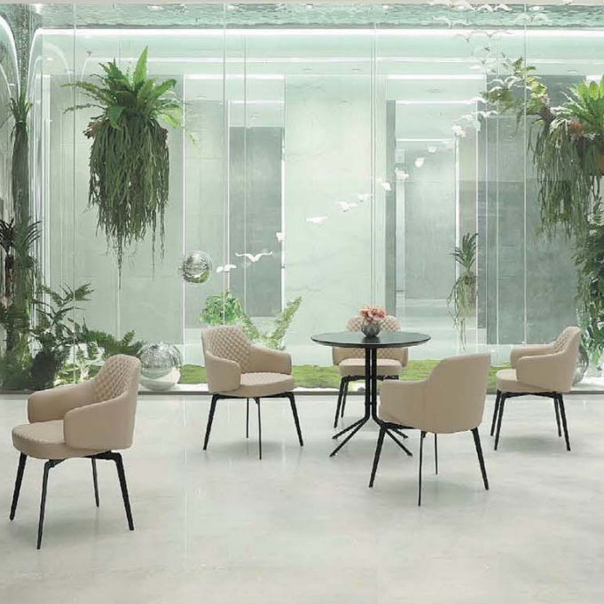 OL111068 商用耐磨布藝休閒椅｜Commercial Fabric Lounge Chair