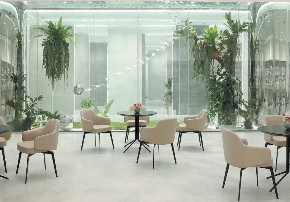 OL111068 商用耐磨布藝休閒椅｜Commercial Fabric Lounge Chair