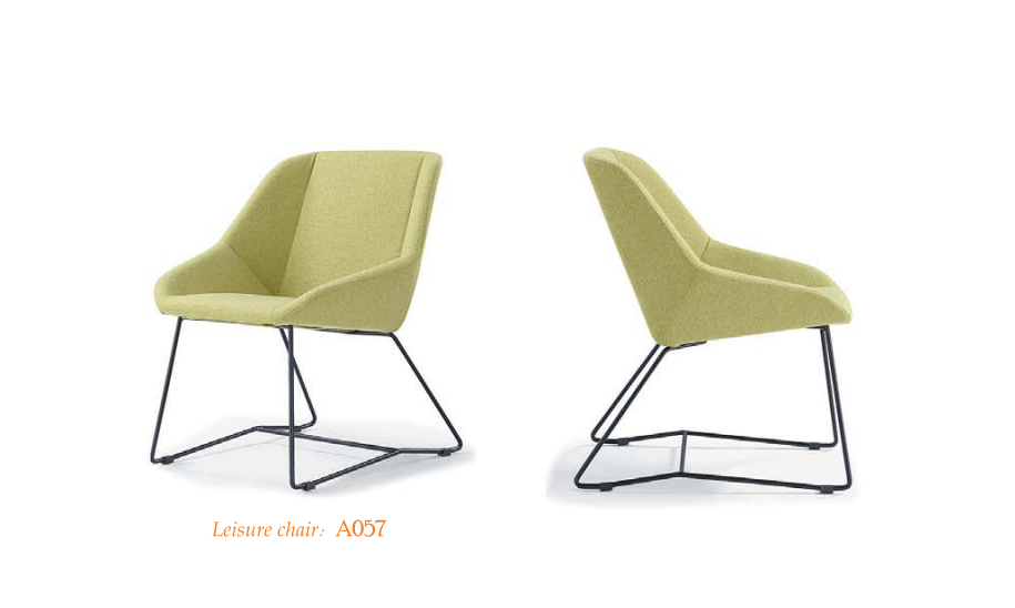 OL111070 線框金屬腳休閒椅｜Wire Frame Lounge Chair