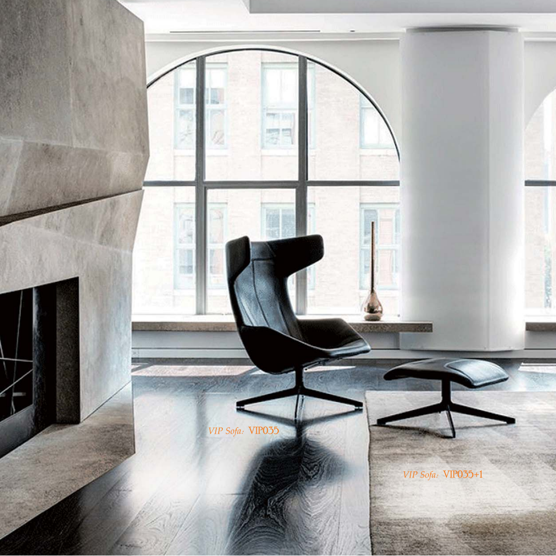 OL111078 真皮休閒椅｜Leather Lounge Chair Hong Kong｜KLT
