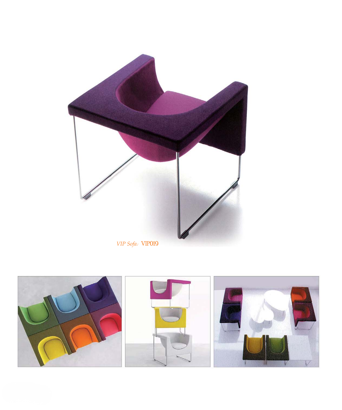 OL111086 低背環抱式休閒椅｜Low Back Wraparound Lounge Chair