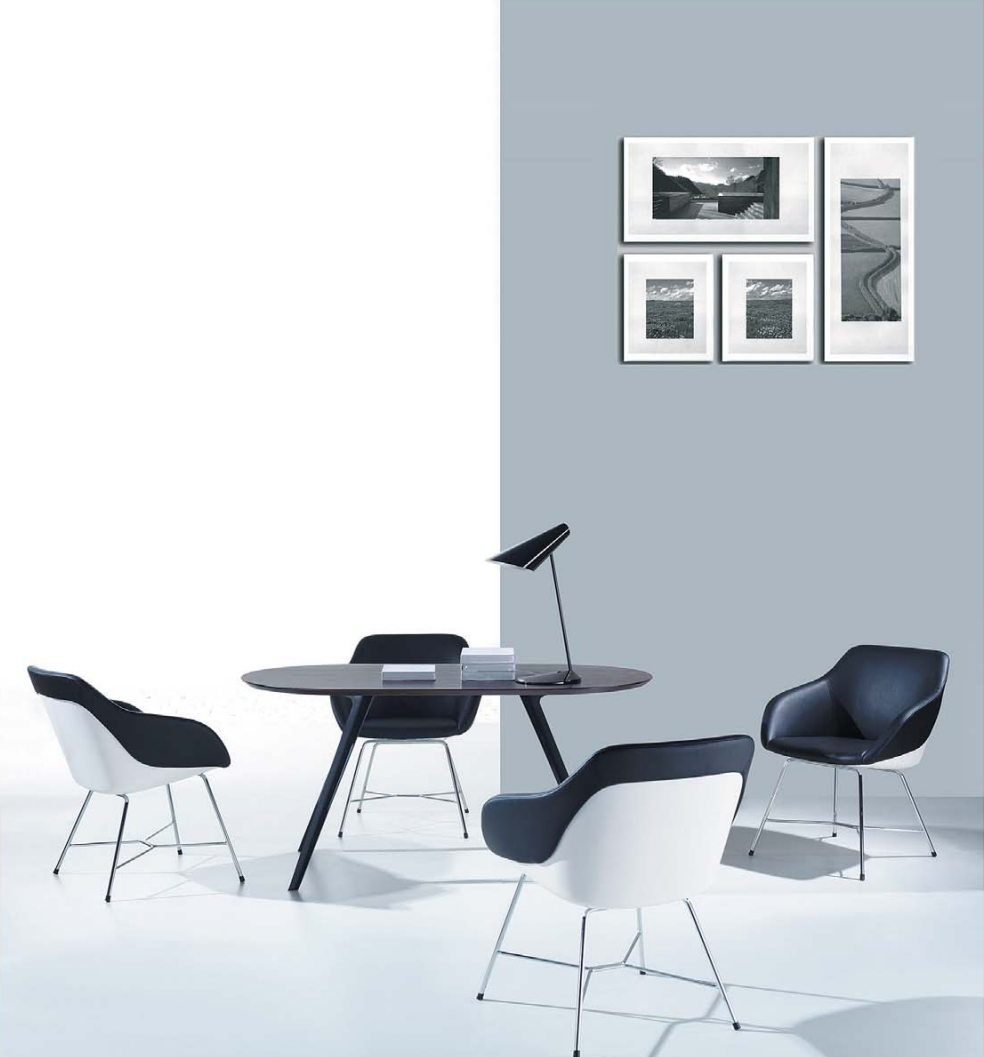 OL1110101 雙色布藝休閒椅｜Two-Tone Fabric Lounge Chair