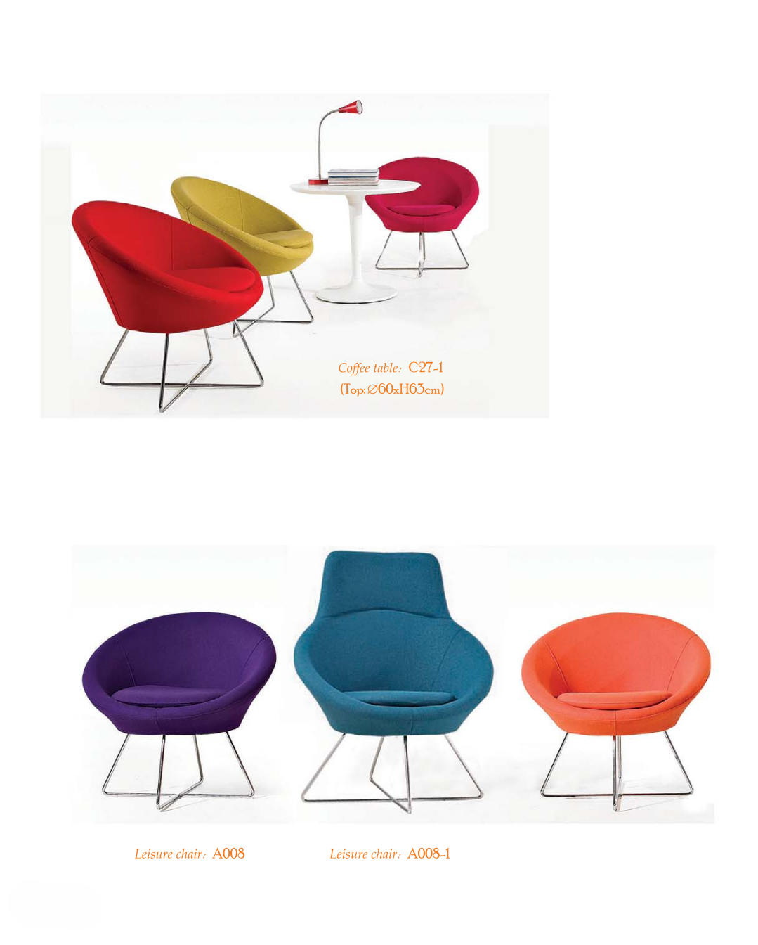 OL1110118 北歐簡約布藝休閒椅｜Nordic Fabric Lounge Chair