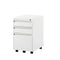 SST015 Statico three-layer drawer metal stainless steel movable drawer file cabinet