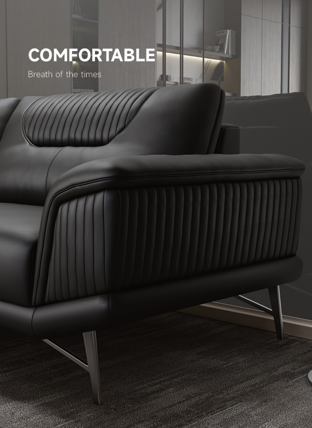WG102003 皮革辦公沙發｜Leather Office Seating｜KLT 香港