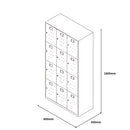 SST007 Tecno office thin edge stainless steel metal handle storage cabinet wardrobe