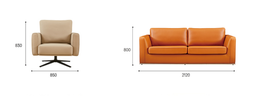 WG102007 真皮接待梳化｜Leather Reception Sofa Hong Kong｜KLT