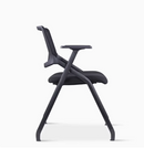 KH112 Puro Black Back Breathable Training Chair Office Multifunctional Chair