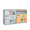 SST014 Urbano Office Thin-edged Steel Magazine Cabinet