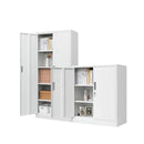 SST012 Minimal Office Metal Steel Double Door Cover File Cabinet